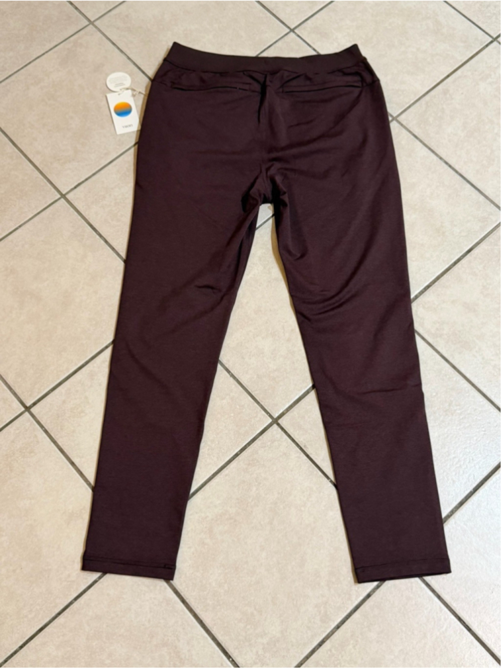 VUORI CORONADO PANT 29” MAHOGANY HEATHER COLOR SIZE MEDIUM - Picture 5 of 7